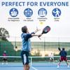 doorslay Pickleball Paddles Set of 2, Premium Wood Pickle Ball Paddle Set with 2 Fiberglass Rackets, 2 Pickleball Balls with Carry Bag for Outdoor Indoor Adults Men Women view 3