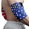 DMoose Fitness Elbow Wraps for Weightlifting (Pair) - 40'' Adjustable Elbow Strap for Gym Workout & Bench Press, Compression Elbow Wraps for Tendonitis & Joint Support, Elbow Sleeve Wrap (American) view 1