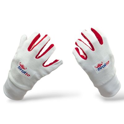 Bratla Cricket Inner Gloves Cotton Inner for Cricket Batting Gloves Wicket Keeping Comfortable Durable Full