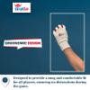 Bratla Cricket Inner Gloves Cotton Inner for Cricket Batting Gloves Wicket Keeping Comfortable Durable Full view 3