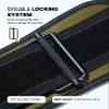 DMoose gym belt for men weight lifting. Weight Belt Gym squat Weightlifting Powerlifting Workout Heavy Duty Training Strength Training Equipment - Green XSmall view 4