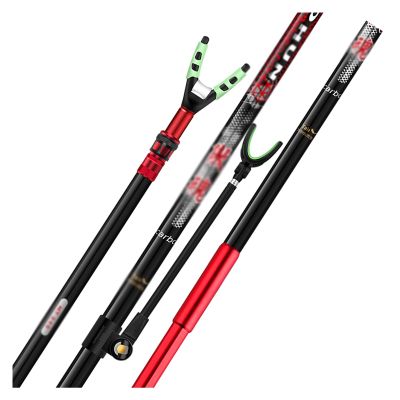 Vertical Fishing Rod Holder Fishing Turret Pole Carbon Super-hard Pole Holder Fishing Rod Holder Taiwan Fishing Ground Plug Fishing Box Rod Holder Large Objects Wall Mounted Fishing Rod Rack ( Size :