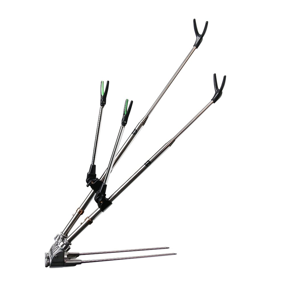 Vertical Fishing Rod Holder Stainless Steel Double Turrets, Fishing Box, Fishing Chair Rod Holder, Hand Rod Holder, Rod Holder, Fishing Rod Holder Wall Mounted Fishing Rod Rack (Size : 2.4M)