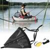24in Portable Boat Anchor Float Set - idealAcc ry for Yacht, Rubber Dinghy, Kayak, and Fishing Boat(Black) view 3