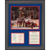 Framed 1980 USA Hockey Miracle On Ice Mike Eruzione Olympics Facsimile Laser Engraved Signature Auto 11"x14" Hockey Three Photo Collage view 1