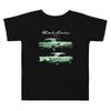 1957 Chevy Bel Air Surf Green Two Door Hardtop American Classic Car Toddler Short Sleeve Tee view 1