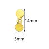 Amagogo 50Pieces/Set Fishing Propeller Blade Lures Making Thicken Fly Fishing DIY Durable Stainelss Steel Propeller Blade for Fresh Water Water, Style A S view 3