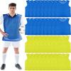Pasimy 36 Pcs Adult Pinnies Scrimmage Vests Youth Pinnies Team Practice Jerseys for Sports Soccer Football Basketball(Blue and Yellow) view 1