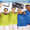 Pasimy 36 Pcs Adult Pinnies Scrimmage Vests Youth Pinnies Team Practice Jerseys for Sports Soccer Football Basketball(Blue and Yellow) view 4