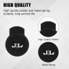 10pcs Baseball Glove Lace Locks, Black Lace Locks Gloves with Springs No Knot Required Strong Elasticity Plastic Cord Locks Baseball Glove Accessories Fits All Gloves view 4