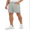 TBMPOY Men's Shorts 7 Inch Golf Dress Stretch Flat Front Shorts Dry Fit Lightweight Work Travel Short with 4 Pockets Light Grey 36 view 1