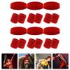 BESPORTBLE 1set Sports Sweatband and Headband Set Breathable Wristbands for Men and Women Moisture-Wicking Athletic Bands for Basketball Tennis Running and Workouts view 3