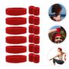 BESPORTBLE 1set Sports Sweatband and Headband Set Breathable Wristbands for Men and Women Moisture-Wicking Athletic Bands for Basketball Tennis Running and Workouts view 4
