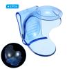 PATIKIL Tennis Ball Holder Waist Clip, 2 Pack Tennis Ball Clip ABS Waistband Clip Holder Sports Equipment for Tennis Training, Sky Blue view 3