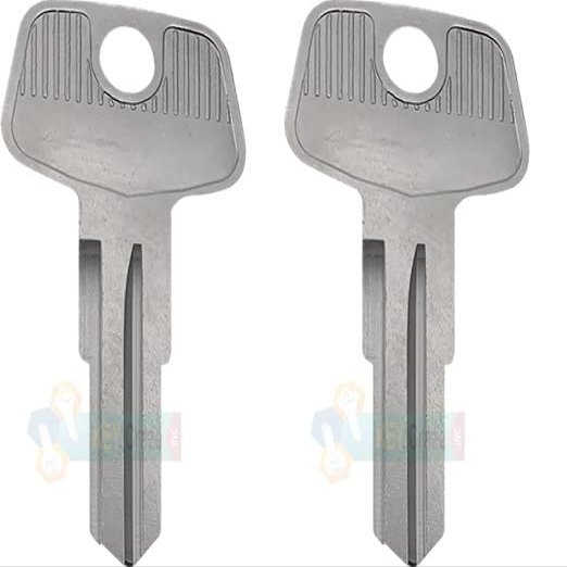 Pair of Replacement Keys for Yakima SKS Ski, Roof, Cargo Box, Carrier Racks and Crossbars with Code Series A131-A155 Cut to Your Code. (A139)