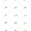 12 Constellation Zodiac Sign Choker Necklace Raw Crystal Natural Stone Healing Chakra Gemstone Horoscope Astrology Jewelry for Women Birthday Gift-Cancer view 3