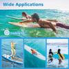 2 Pack Kayak Tracking Fin Skeg PVC Center Fin Surfing Watershed Board Fin for Kayak Canoe Boat Dinghy and for Long Board Surfboard Paddle Board view 4
