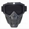 Airsoft Mask Balaclava Full Face and Detachable Anti Fog Airsoft Goggles Military Outdoor Sport CS Tactical Paintball Mask Face Eye Protection Headgear Mask (Light Black) view 3