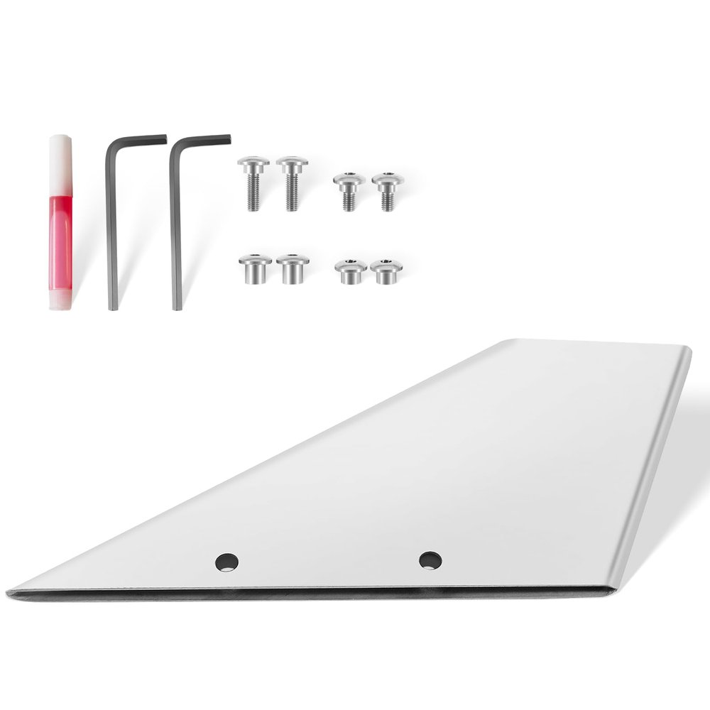 35-SS625 Skeg Guard Safe-Skeg Protector Tool Kit Marine-Grade Stainless Steel Replacement for Yamaha Honda Mercury/Mariner Force Nissan Tohatsu Outboard Engines
