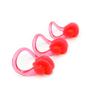 Zooshine 12 PCS Waterproof Swimming Nose Clip Silica Gel Swim Nose Plug for Kids and Adults with Bright Color view 3