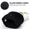 1 Pcs Montela Golf Club Covers,Driver Cover Colorful Birdie Driver Headcover Fairway Wood Head Covers Hybrid Headcover Leather Golf Head Covers for Most Brand view 3