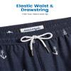 maamgic 5inch Mens Swim Trunks with Compression Liner 2-in-1 Swimming Shorts Stretch Quick Dry with Zipper Pockets view 4