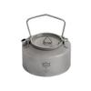 KAPILA 800ml Titanium Kettle with Folding Handle Ultralight Camping Kettle Camp Tea Coffee Pot Large Outdoor Hiking Kettle Pot Portable Camping Tea Kettle view 1