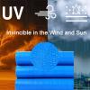 Trampoline Cover Sun Shade Cover, Outdoor Trampoline Canopy Tent Shade Cover with Frame Backyard Fitness Trampoline Tent Sunshade for 6ft, 8ft, 10ft, 12ft, 14ft, 16ft Trampolines Top Cover Accessories view 2