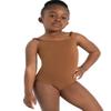 Capezio Girls Camisole W/Adjustable Straps - Leotard, Brown, 6 Years US view 1