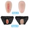 MOTLEYBEAN Silicone Mens Hiding Gaff Panty Pads Transgender Crossdressing Pad for Crossdresser Cosplay(Style A) view 4