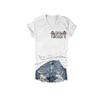 Mental Health T Shirt Grow Through It Shirt Grow Through What You Go Through Mushroom Shirt Casual Loose Graphic Tee Tops Fun Positive Shirt Plus Size 5XL White view 2