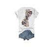 Mental Health T Shirt Grow Through It Shirt Grow Through What You Go Through Mushroom Shirt Casual Loose Graphic Tee Tops Fun Positive Shirt Plus Size 5XL White view 3