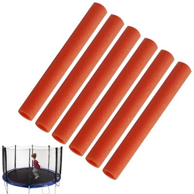LAMPTTI Trampoline Foam Sleeves, 6 Replacement Trampoline Foam Covers Protection Poles, Trampoline Covers Padding, Trampoline Accessories 40CM