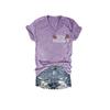 Mental Health Shirts Grow Through It Spine Sweatshirt Grow Through It Shirt Vintage Casual Tops Women Gift Tee Tops V-Neck Loose Shirt Plus Size 4XL Purple view 2