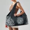 BagYG Yoga Mat Bag-Large with Strap,Zipper and Pockets Bags Carriers Fits All Your Stuff for Women Most Size Mats,Mandala Black,30''x9''x11''(BagYG-31086384) view 4