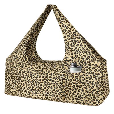BagYG Yoga Mat Bag-Large with Strap,Zipper and Pockets Bags Carriers Fits All Your Stuff Leopard Print for Women Most Size Mats,30''x9''x11''(BagYG-31086753)