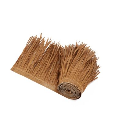 1.65X3.3ft Palm Thatch Rolls Duck Boat Blinds Straw Roof, Thatch Roofing Tiles Rolls Duck Blind Boat Blinds Raffia Grass Hut, Grass Runner Material Decorations Waterproof for Umbrella Covers Mini Bar