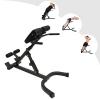 Multi-functional Bench Adjustable Design, Hyper Back Extension Roman Chair with Foldable Storage Design, Ab Sit up Bench for Slimming, Fat-Burning, Strength Training view 2