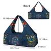 BagYG Yoga Mat Bag-Large with Strap,Zipper and Pockets Bags Carriers Fits All Your Stuff Mandala Owl for Women Most Size Mats,30''x9''x11''(BagYG-31086526) view 2