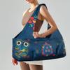 BagYG Yoga Mat Bag-Large with Strap,Zipper and Pockets Bags Carriers Fits All Your Stuff Mandala Owl for Women Most Size Mats,30''x9''x11''(BagYG-31086526) view 4