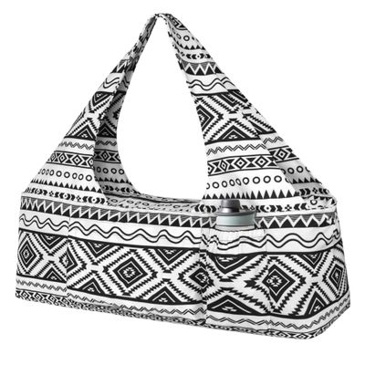 BagYG Yoga Mat Bag-Large with Strap,Zipper and Pockets Bags Carriers Fits All Your Stuff Bohemian for Women Most Size Mats,30''x9''x11''(BagYG-31086753)