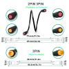 Ebike Extension Cable 2/3/4/5/6 Pin Waterproof Plug Female to Male for Electric Bicycle Motorbike Mid Drive/Hub Motor Conversion Kit Light/Throttle/PAS/Display/Shift Sensor Signal Line (2PIN-F-F) view 4