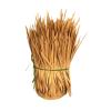 1.65X3.3ft Grass Runner Material Decorations Waterproof, Thatch Roofing Tiles Rolls Duck Blind Boat Blinds Raffia Grass Hut, Palm Thatch Rolls Duck Boat Blinds Straw Roof for Umbrella Covers Mini Bar view 1