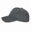 Nevfugo Nobody Owes You Shit Hat Baseball Cap for Men Women Adjustable Denim Cotton Dad Hats Deep Heather view 3