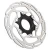 Bike Disc Brake Rotors, Bicycle Steel Centerlock Disc Brake Rotor with Center Lock Cover 26.8mm/1.06in Inside Diameter 44mm/1.73in Outer Diameter for Most Road Mountain Bike(140mm) view 2