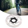 Bike Disc Brake Rotors, Bicycle Steel Centerlock Disc Brake Rotor with Center Lock Cover 26.8mm/1.06in Inside Diameter 44mm/1.73in Outer Diameter for Most Road Mountain Bike(140mm) view 3