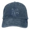 Astronomys Telescopes Hat Baseball Cap for Men Women Adjustable Fashion Dad Hats Navy Blue view 1