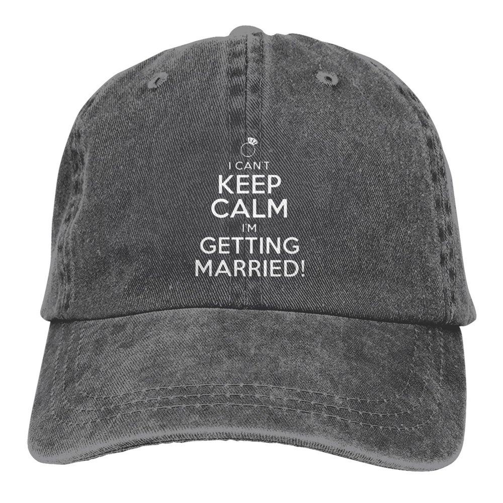 Nevfugo I'm Getting Married Hat Baseball Cap for Men Women Adjustable Outdoor Sports Dad Hats Deep Heather