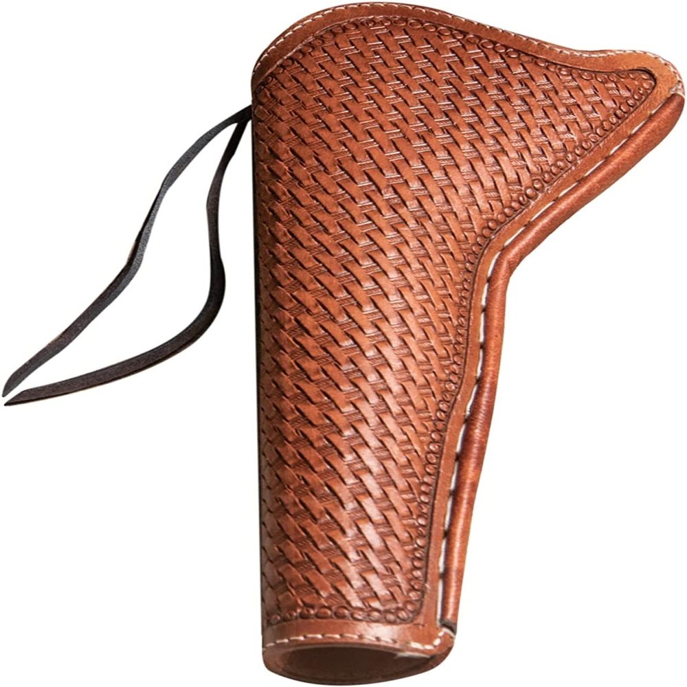 Hulara Leather Western Gun Holster Fits Colt Uberti Pietta Traditions Black Powder Model 1851 1861 Navy 1860 Army Ruger Old Army Cowboy Holsters for Revolvers 7 to 8 Inch