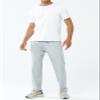 NORTHYARD Men's Athletic Pants Running Workout Joggers Lightweight Gym Jogging Track Casual Sweatpants with Zipper Pockets GLACIERGREY 3XL view 3